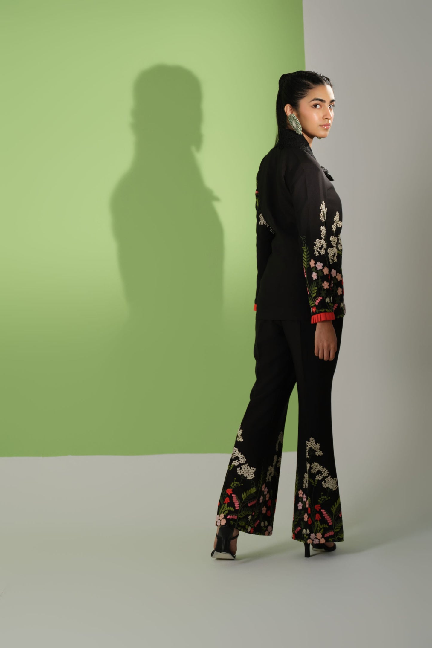 Noir Bloom Co-Ord Set