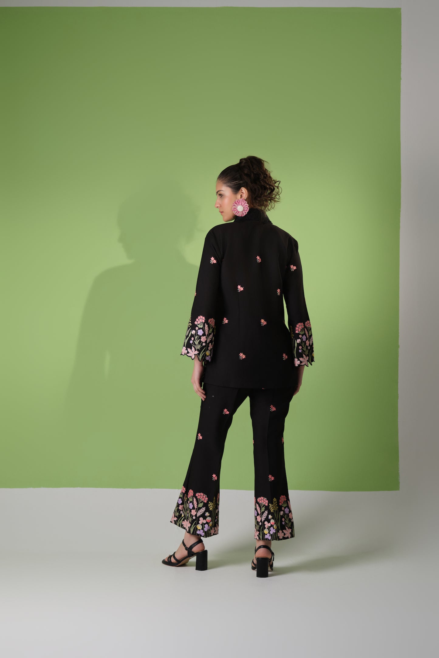 Noir Blossom Co-Ord Set