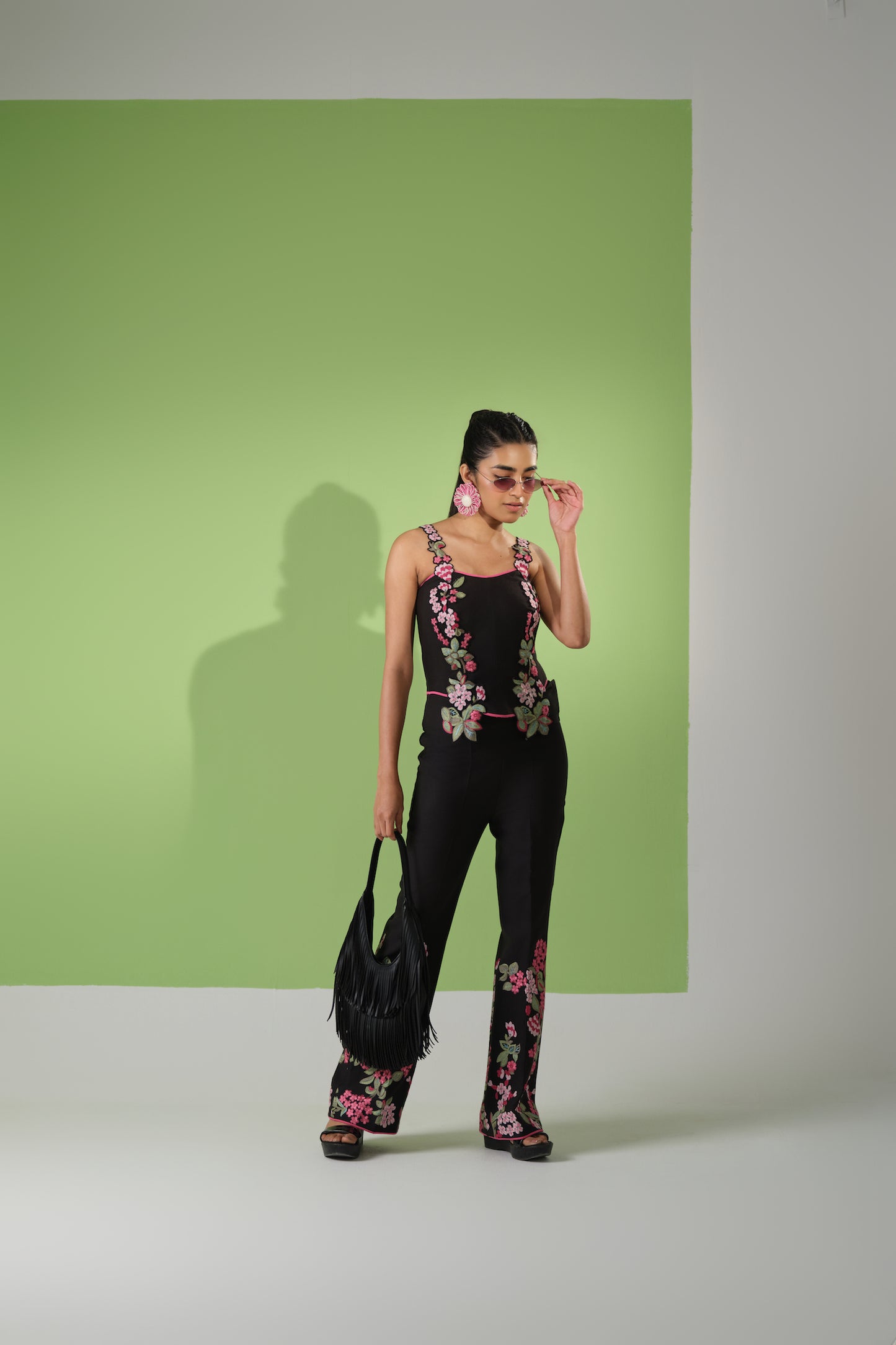 Midnight Blossom Co-Ord Set