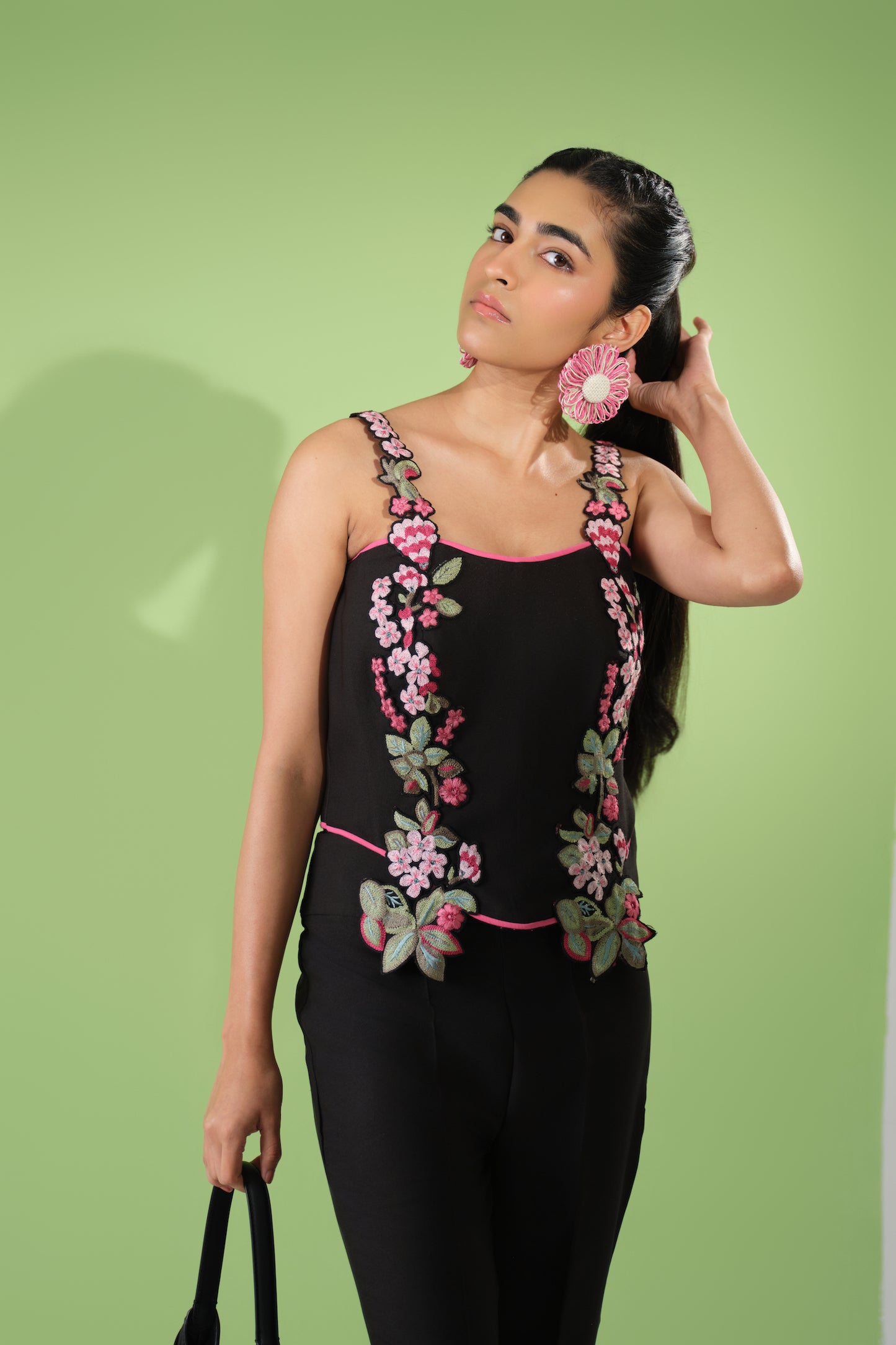 Midnight Blossom Co-Ord Set
