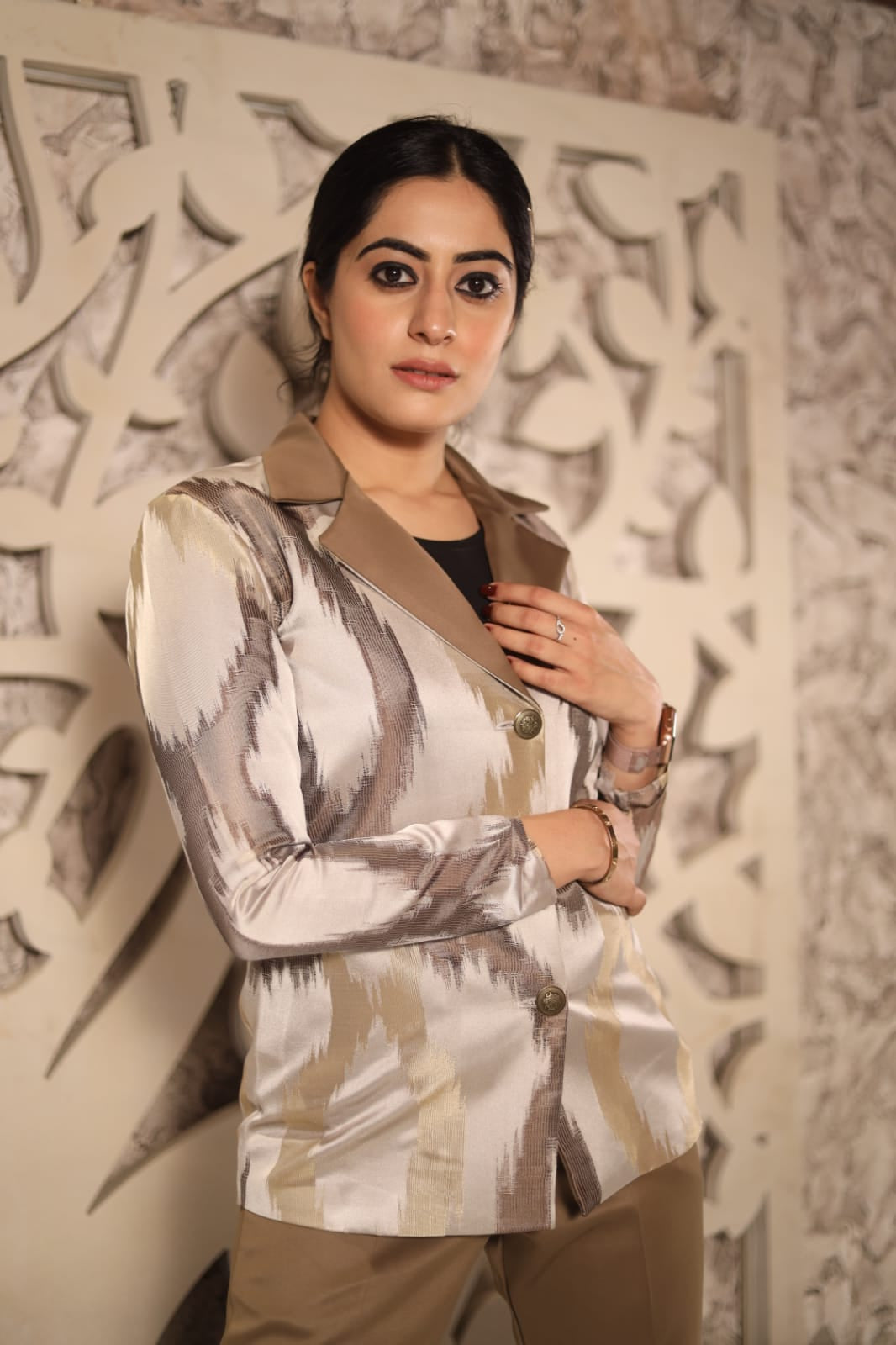Jacquard Blazer Co-Ord Set