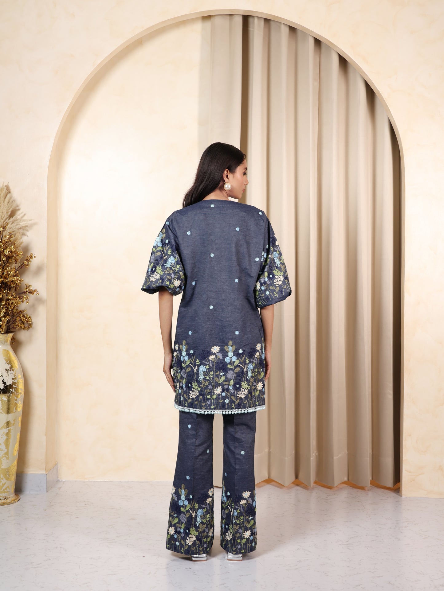 Queen's denim desire co-ord set