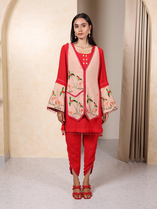 Scarlet Spades Co-Ord Set