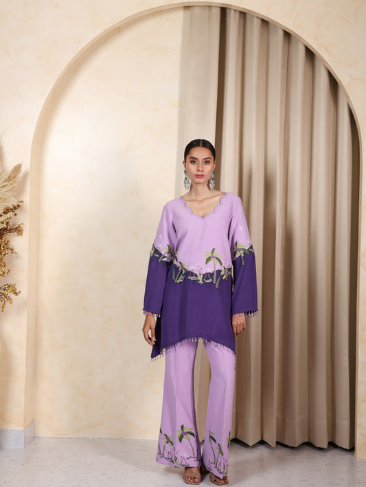 Plum Majesty Co-Ord Set