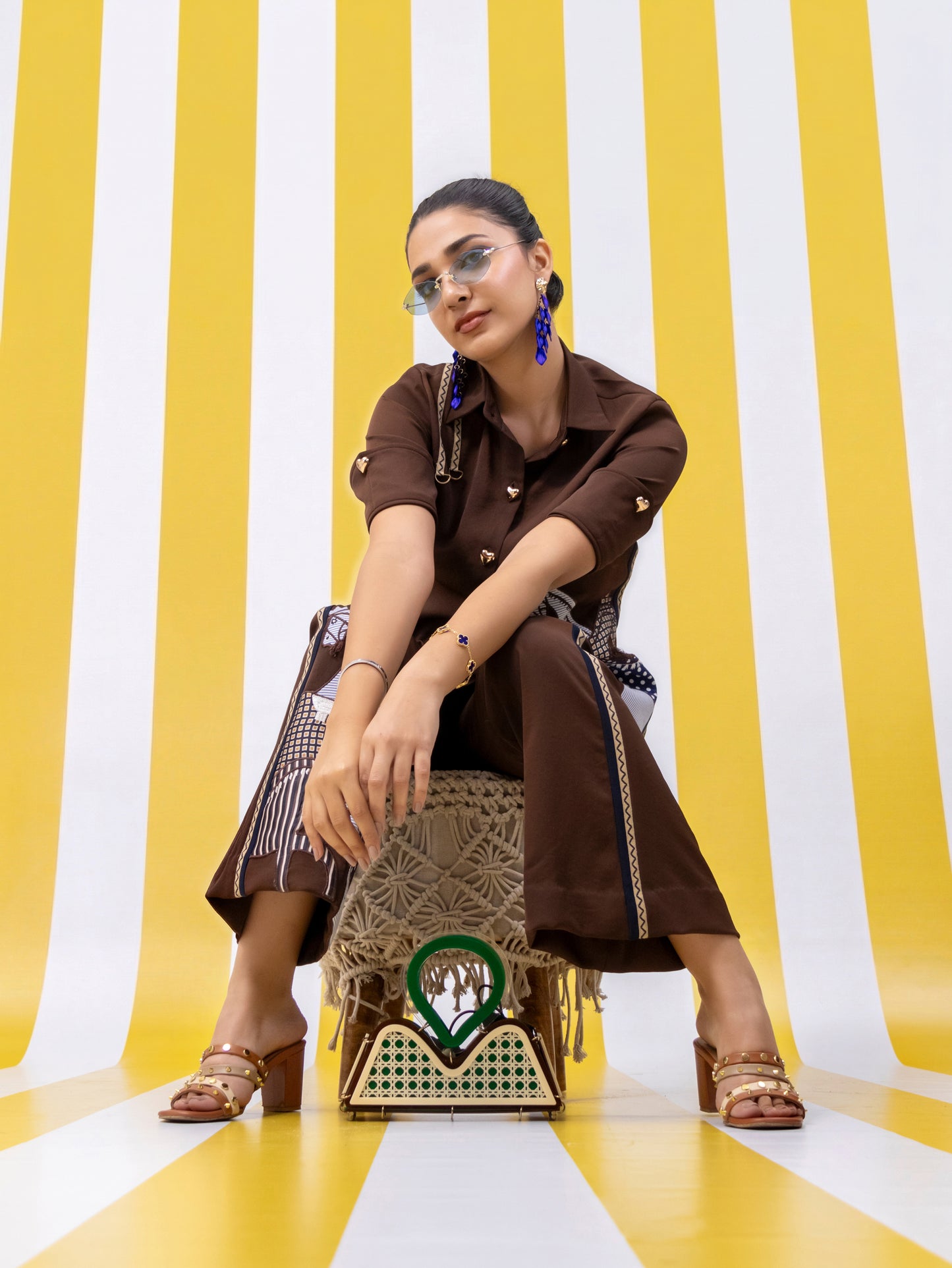 Horse Bit Co-Ord Set (Brown)