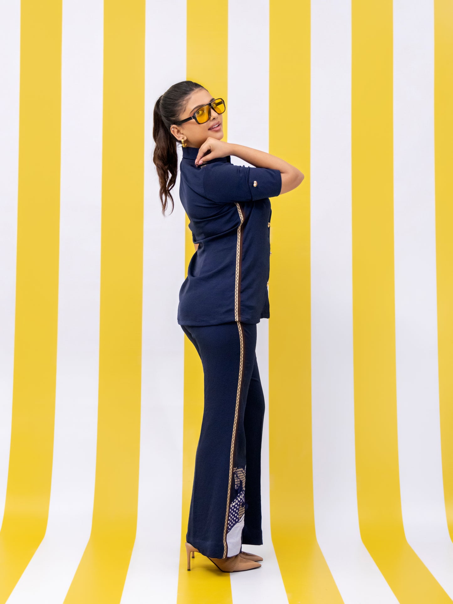 Horse Bit Co-Ord Set (Blue)