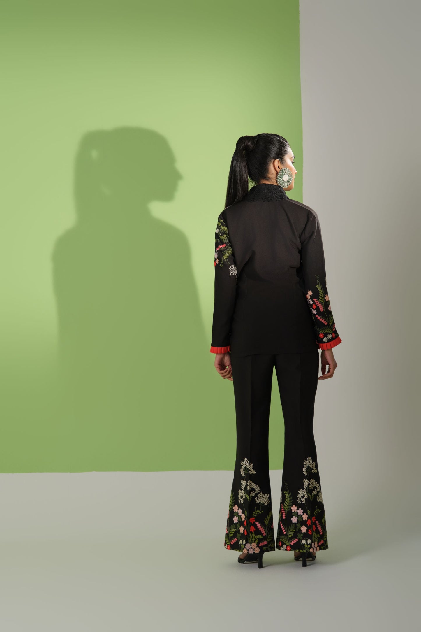 Noir Bloom Co-Ord Set