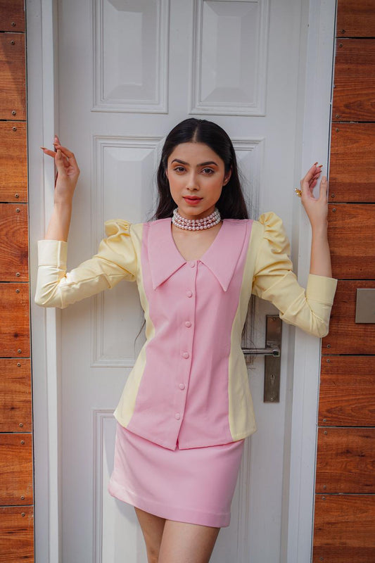 BLOCK PASTEL GRACE CO-ORD SET