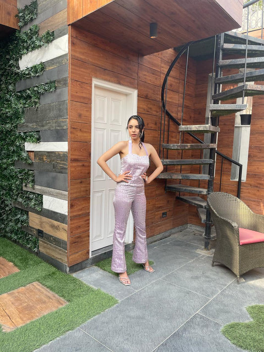 Lavender Leopard Co-Ord Set