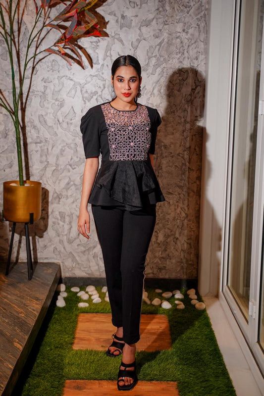 Cut Work Co-Ord Set